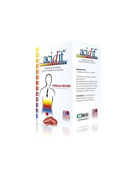 Acidif Metionina e Cranberry per Vie Urinarie